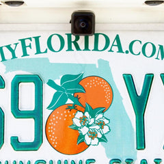 Jeep License Plate Backup Camera Exterior View