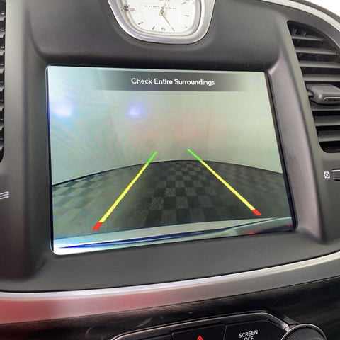 Chrysler License Plate Backup Camera Interior View