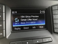 Ford Sirius Satellite Radio Programmer