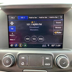 MC Non-Navigation to Factory OEM Navigation GPS Radio view