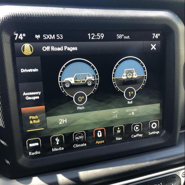 Jeep Off Road Pages Programmer (Includes Bypass Module) Interior view