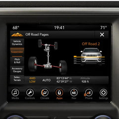 Jeep Off Road Pages Programmer (Includes Bypass Module) Vehicle Dynamic page view
