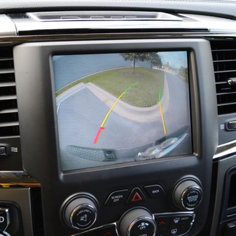 RAM License Plate Backup Camera Bundle Interior View