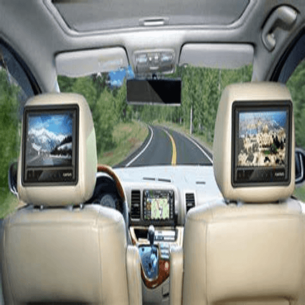 RAM Vehicle Entertainment System Interior Headrest View